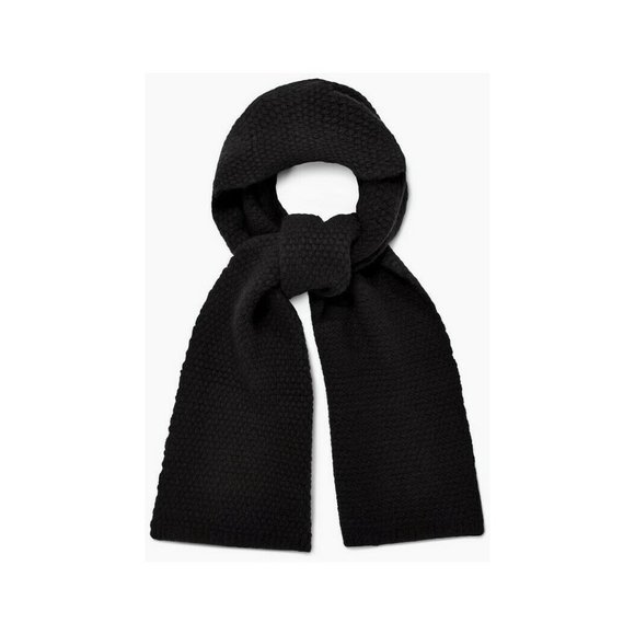 UGG Cashmere Hendrix Popcorn Stitch Scarf - Picture 1 of 2